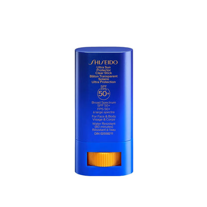 Shiseido Ultra Sun Protector Clear Stick SPF 50+ 20 g front package