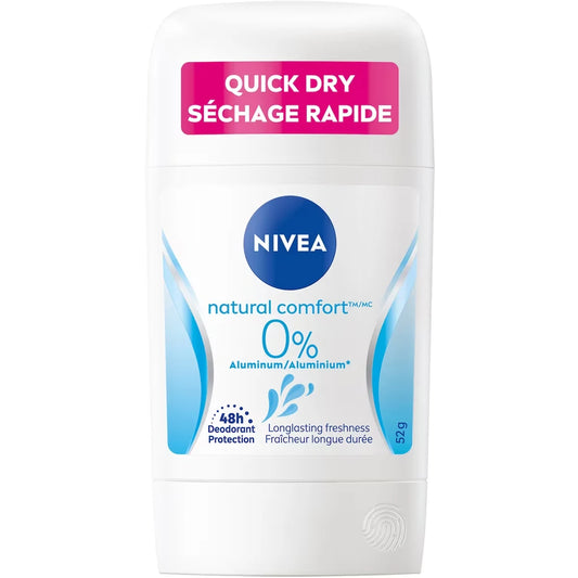 Nivea Natural Comfort Aluminum Free Deodorant Stick front package