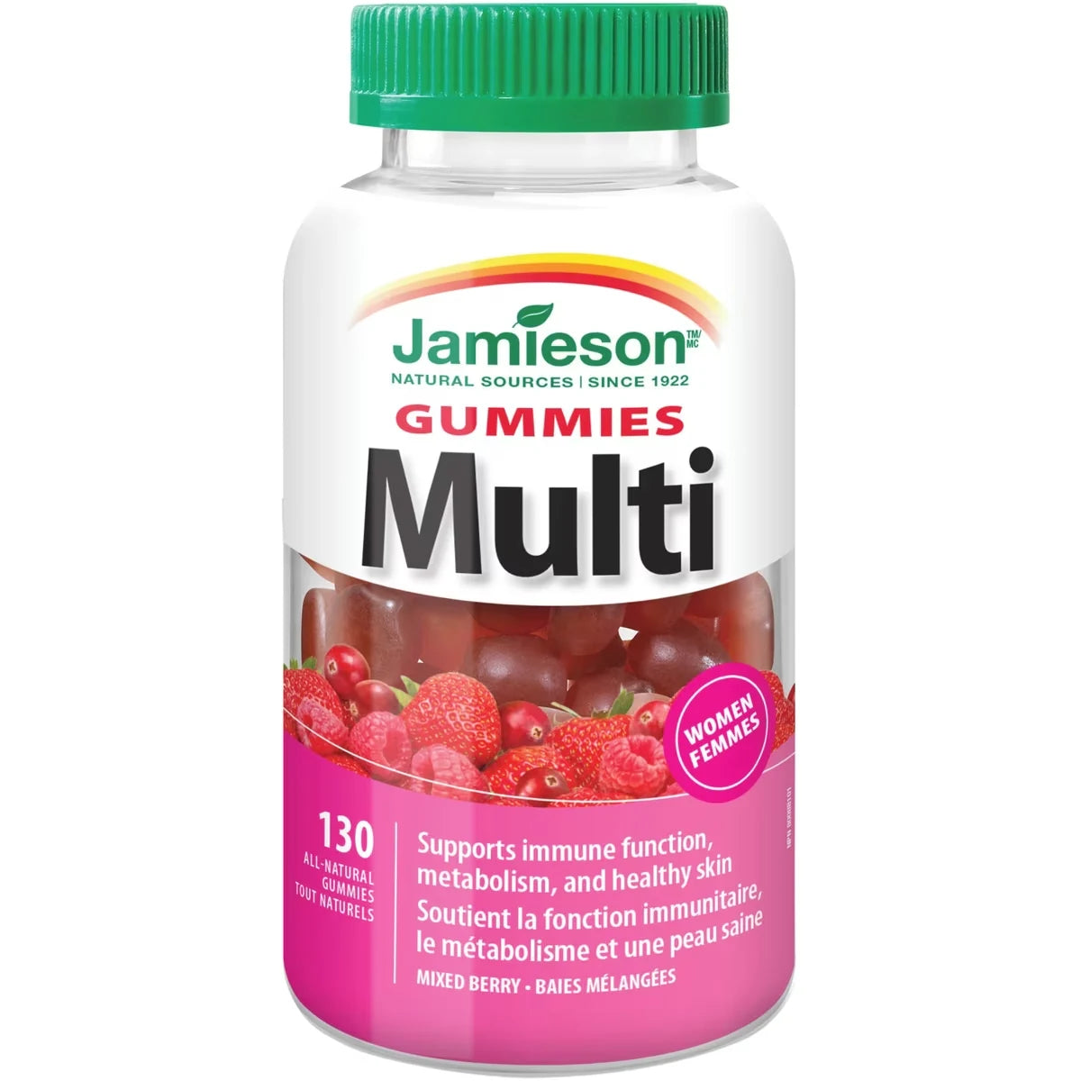 Jamieson Multivitamin Gummies For Women front package