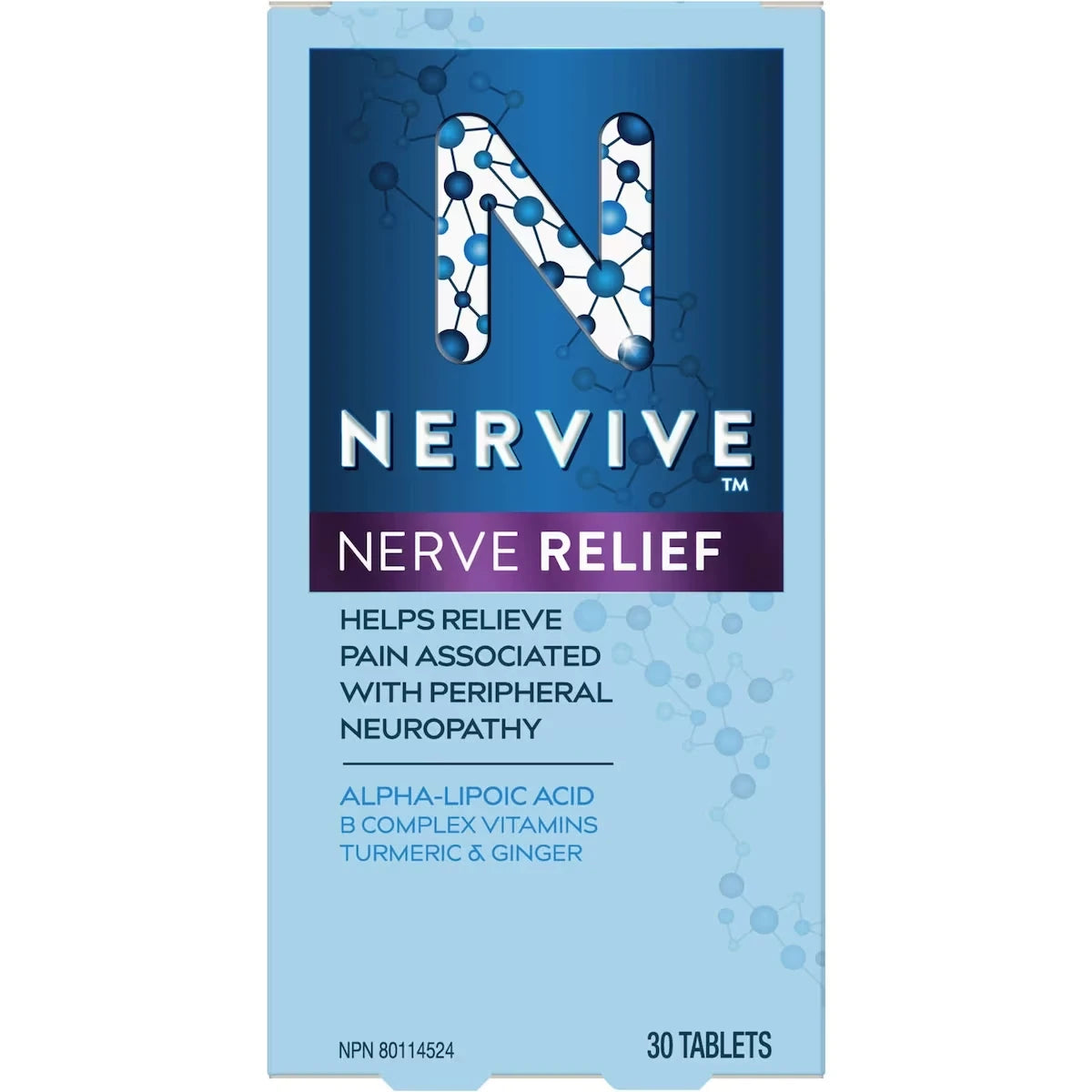 Nervive Nerve Relief 30ct 30 count view 2