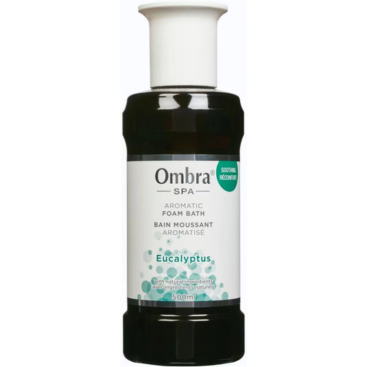 Ombra Aromatic Foam Bath Eucalyptus front package