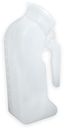 Amg Male Urinal With Cover 1000cc - Each