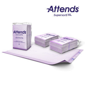 Attends 46280 - Attends Supersorb Xl- Bariatric Underpad 36"X51" - 6 Bags Of 5 ASBXL —  — product image