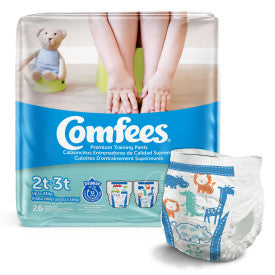 Attends 41544 - Comfees Boy Training Pants - Size 2 - 6 Bags Of 26