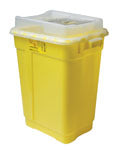 Becton Dickinson Collector Sharps Nestable 72 Ltr Ylw Vert Drop - Each