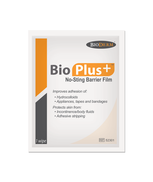 Bioderm Bioplus Barrier Wipe Bilingual - Box of 25