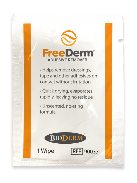 Bioderm Freederm Adhesive Remover Wipe Bilingual - Box of 30