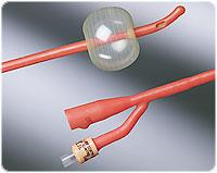Bard Lubricath Tiemann 2-Way Med Olive Coude-Tip Single-Eye Foley Cath 12 Fr 5cc - Box of 12