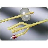 Bard Bardia 3-Way Foley Catheter 20 Fr 30cc Silicone Elastomer Coated - Box of 10