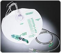 Bard Infection Control Urine Drainage Bag With Anti-Reflux Chamber 2000 mL Teardrop Shaped Vented Steri - Each