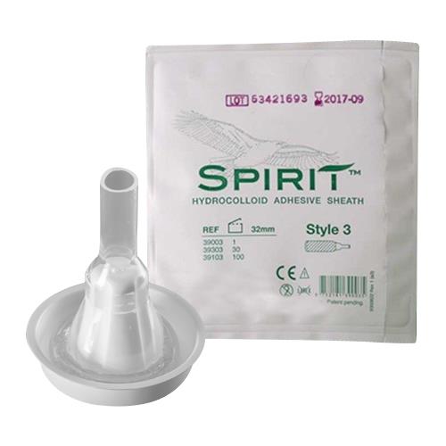 Bard Spirit Catheter External Male Sheath Style 3 x-Large 41 mm - Box of 30