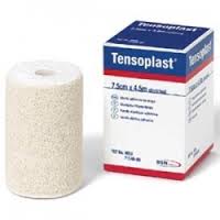 Bsn Tensoplast Athletic Elastic Adhesive Tape 5 cm x 4.5m (Stretched) Tan Latex - Each