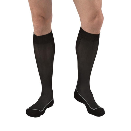 Bsn Jobst Sport Stocking Unisex, 15-20 mmHg, Sm, Black, Closed Toe - Pair