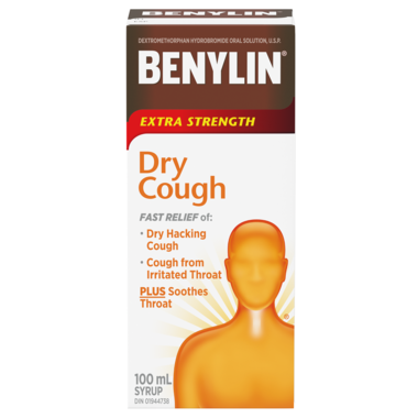 Benylin Extra Strength Dry Cough Relief Syrup