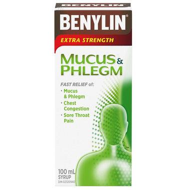 Benylin Extra Strength Cold, Mucus & Phlegm Relief Syrup