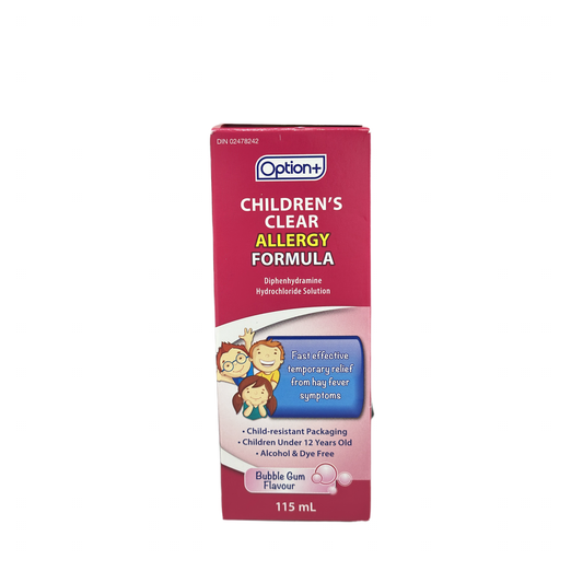 Option Plus Children's Clear Allergy Formula