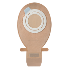 Coloplast SenSura Flex Easiclose Wide-Outlet Drainable Opaque Pouch With Filter, Flange Size 2in (50 mm) - Box of 20