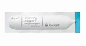 Coloplast Brava Lubricating Deodorant, 7.5 mL Sachets - Box of 20