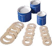 Coloplast Skin Barrier Rings, Size 1in (25 mm) - Box of 30