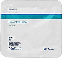Coloplast Brava Protective Sheets, Size 4in x 4in (10 cm x 10 cm) - Box of 10