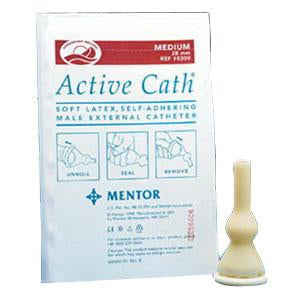 Coloplast 8500 Active Cath Latex Self-Adhering Male External Catheter, Size 35 mm Large - Box of 100