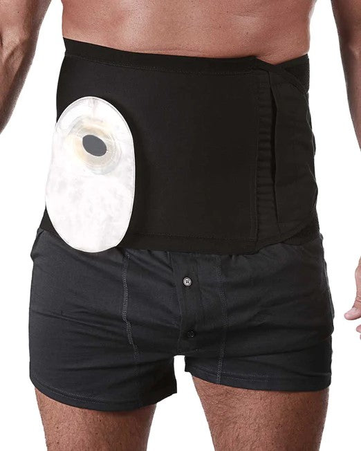 Cui International Fulcionel Hernia Support Belt With Left Opening 16 cm Large Black