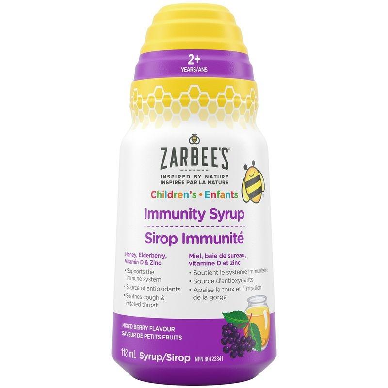 Sirop d'immunité pour enfants de Zarbee's
