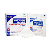 Dukal Sponge Gauze 4-Ply, Non-Sterile, 10.2 x 10.2 cm - Box of 200