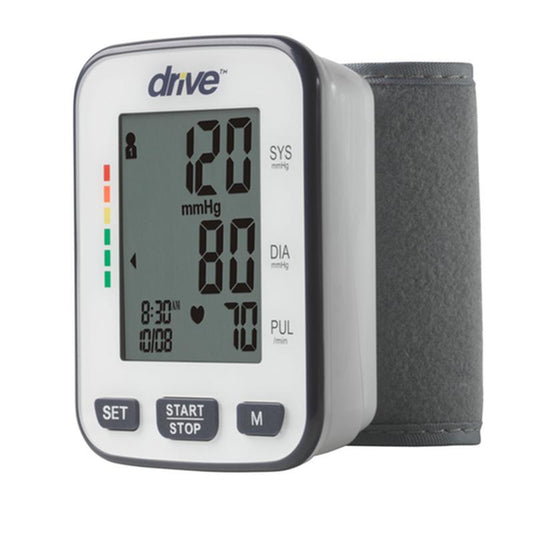 Drive Medical Automatic Deluxe Blood Pressure Monitor, Wrist - Each