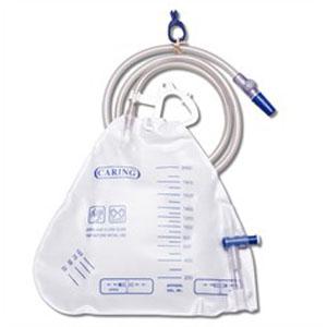 Medline Urology Drainage Bag With Antireflux Valve, Size 2000 mL - Each