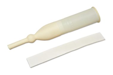 Medline Medline External Catheters, Latex, Size Medium (30 mm) With Foam Strap. - Case of 25