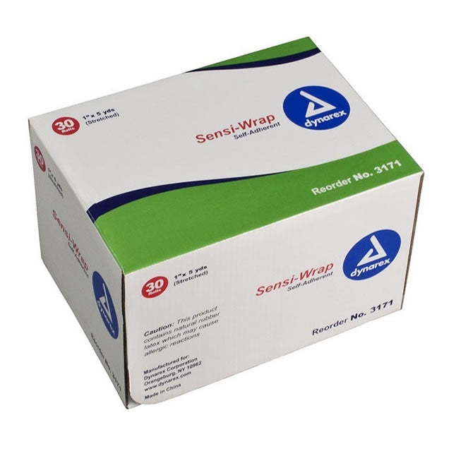 Dynarex Sensi-Wrap Self-Adherent Bandage Roll - Case of 30