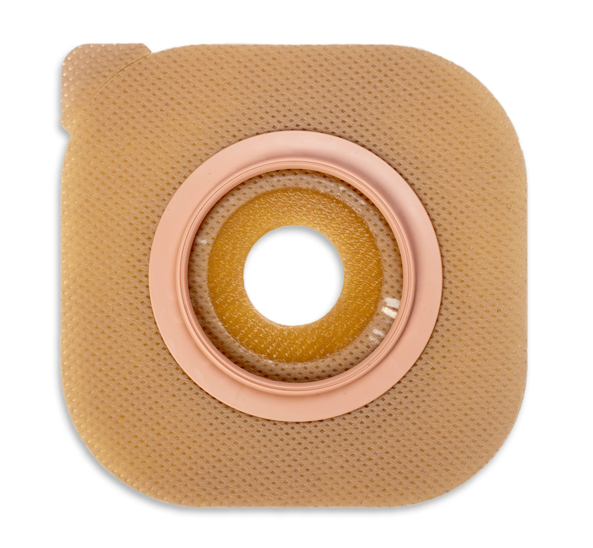 Hollister New Image Flat Ceraplus Skin Barrier Pre-cut 1 1/8" (29 mm) No Tape 1 3/4" Flange Green - Box of 5