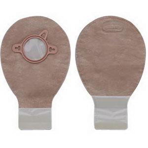 Hollister New Image Lock'N Roll Closure 7" Beige Drainable With Filter 2-1/4" Ostomy Pouch - Box of 20