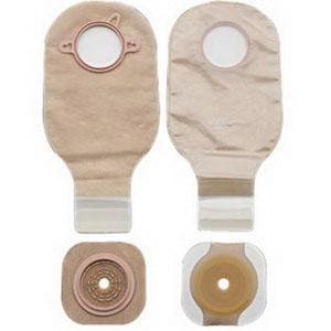Hollister New Image 2-Piece Ostomy Drain Kit With Flexwear Barrier & Lock-N-Roll Closure 4" Flange - Box of 5
