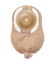 Hollister Premier Convex Ceraplus 1-Piece Urostomy Pouch System Pre-cut 7/8" (22 mm) Beige 9"L (23 cm) - Box of 5