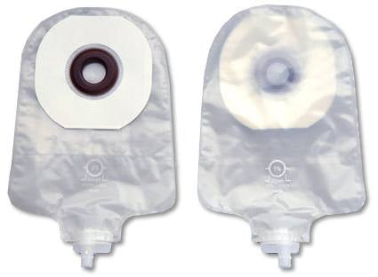 Hollister Premier One Piece Urostomy, Flextend Pre-cut 1 1/4in (32 mm), Transparent - Box of 10