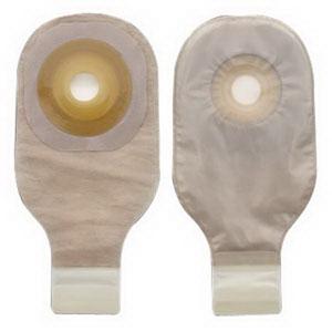 Hollister Premier Convex Skin Barrier Lock N Roll,12" Drainable Pouch Transparent Pre-cut 1" Tape Border - Box of 5