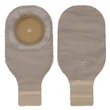 Hollister Premier 1-Piece Soft Convex Drainable Pouch With Filter, Pre-cut 1in, Beige - Box of 5