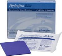 Hydrofera Llc Hydrofera Blue Foam Dressing 4" x 4" Standard Without Border - Box of 10