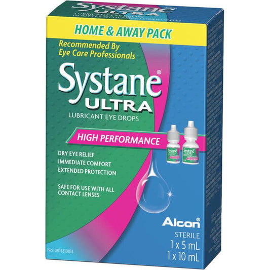 Systane Ultra Home & Away Twin Pack 15 mL