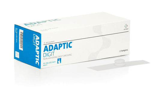 Solventum Adaptic Digit Non-Adhering Digit Dressing Small 2 cm (Was Jnj - Same Product) - Box of 10