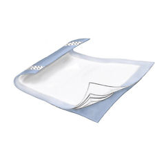 Covidien / Medtronic Cs/15bg (10ea/Bg) Simplicity Wings Fluff Underpad Moderate Absorbency 23" x 36" Lt. Blue