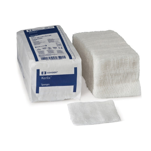 Covidien / Medtronic Kerlix Sponge 4 x 4in, Non Sterile, 12ply - Package of 100