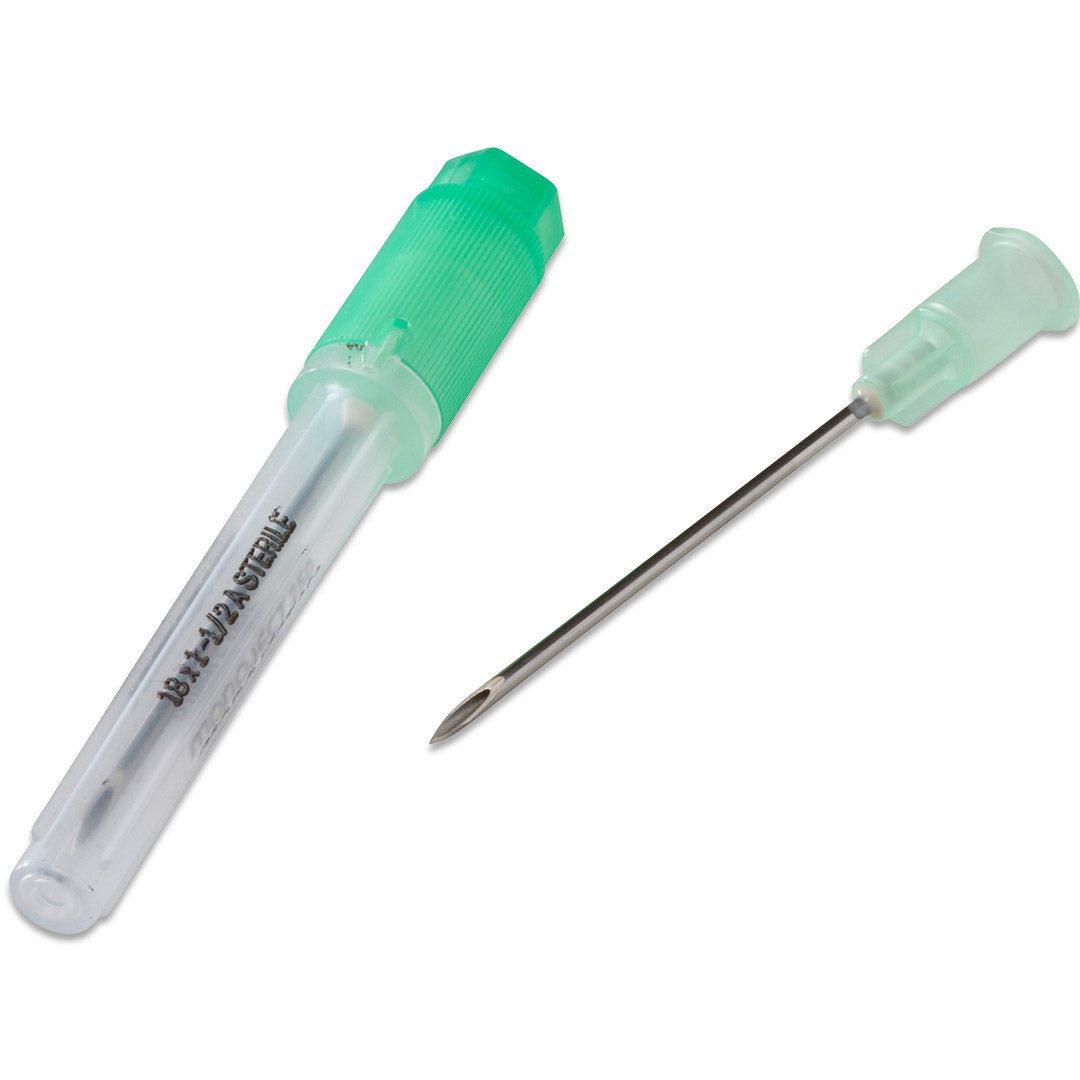 Cardinal Health Monoject Hypodermic Needle 23g x 1", Regular Bevel - Box of 100