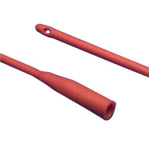 Covidien / Medtronic Dover Red Rubber Robinson Catheter Sterile 16 Fr 16in - Case of 100