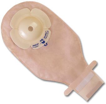 Marlen Marlen Ultamax Deep Drain Pouch With Aquatack Hydrocolloid Barrier 1" Pre-cut Opaque - Box of 5