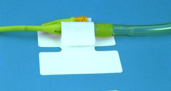 M.C. Johnson Cath-Secure Multi-Purpose Tube Holder 2 3/4in Wrap Tab, 3in x 1 1/4in W Base - Each