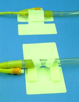 M.C. Johnson Cath-Secure Multi-Purpose Tube Holder 3in Wrap Tab, 3in W Base - Each