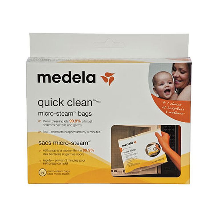 Medela Quick Clean Micro-Steam Bags - Pack of 5
